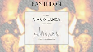 Mario Lanza Biography | Pantheon