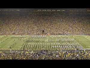 U-M and MSU Marching Bands Perform 1812 Overture