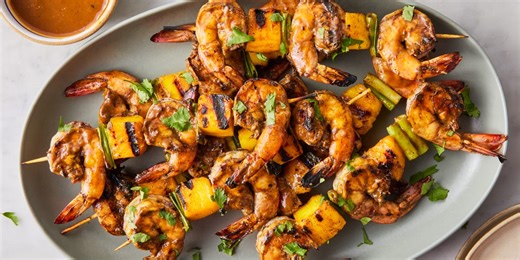 I'm Making These Easy Shrimp & Mango Skewers For Every BBQ This Summer