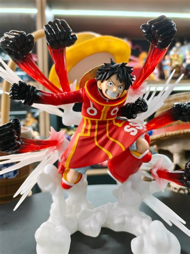 Monkey D. Luffy using Hawk Gatling gun, Egghead arc #onepiece #monkeydluffy #onepiececollection