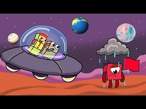 Space Explorers: Numberblocks Conquer the Stars | Numberblocks fanmade coloring story
