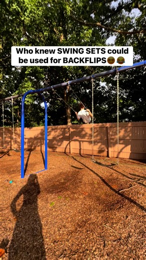 8.1K views · 17 reactions | Swing sets apparently can do more than just swinging‍ #crazy #stunt #fun #bonus | Thomas Havrun | Facebook