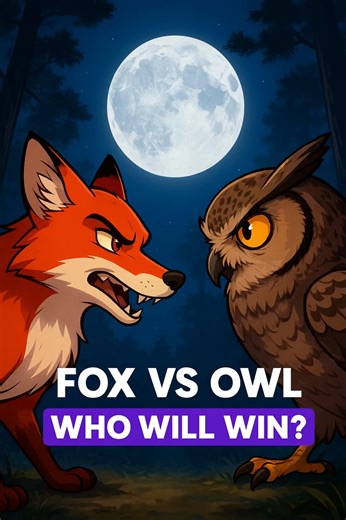 Fox vs Owl #shorts