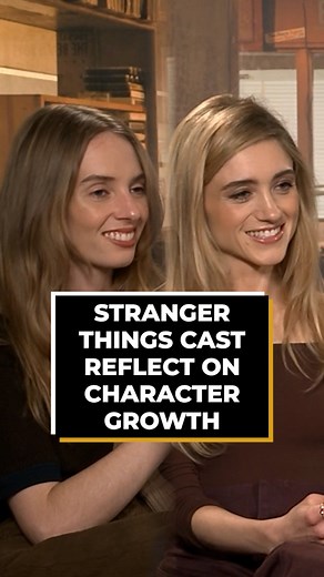 #StrangerThings cast members reflect on character growth 🔺 | Screen Rant