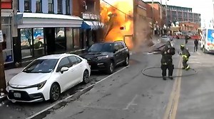 Video shows DC convenience store leveled after fiery explosion