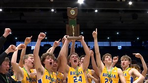 Russia finishes unbeaten season with first ever state title