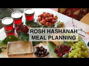 ROSH HASHANAH MEAL PLANNING 2019 - Jewish Recipes for Your Holiday Table (Rosh Hashanah 2019, Ep. 3)