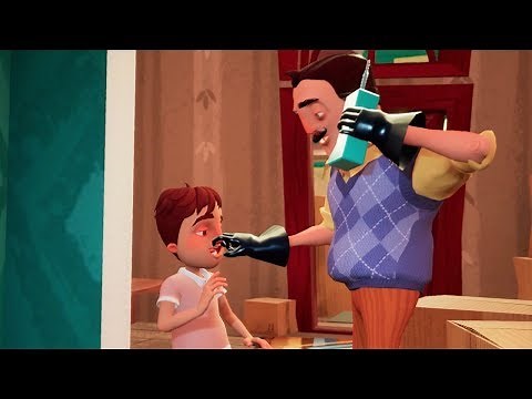 CONOCEMOS LA FAMILIA DEL VECINO - HELLO NEIGHBOR HIDE AND SEEK