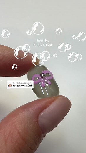 3D Bow Nail Art Tutorial with Jin.B Crazy Top Gel