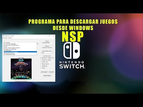 Descargar NSP desde windows programa gratuito CDNSP