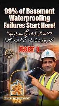 99% of Basement Waterproofing Failures Start Here! | Part 1 | 4mm Membrane Installation