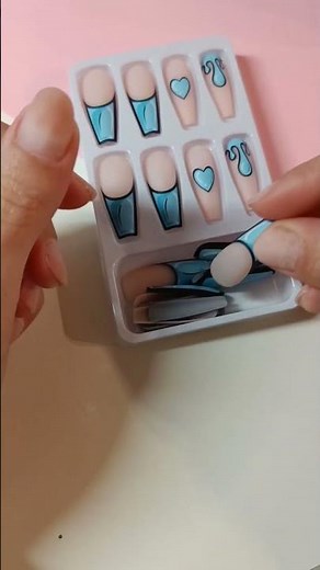 5-step tutorial for fake nails that last 2 weeks 💅 #fakenails #pressonails #nails