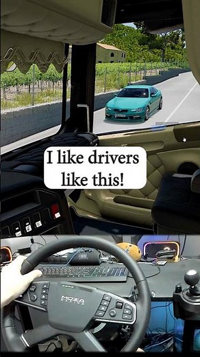 I like drivers like this one | Scania R500 | BeamNG
