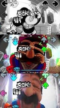 FNF Ring Cam Horror Mod VS Real Life Version 😱 [FNF]