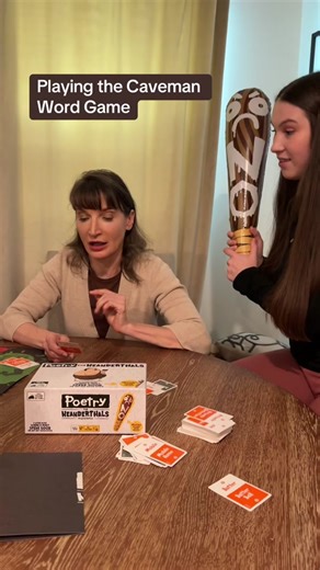 She can only use one-syllable words! 🤣