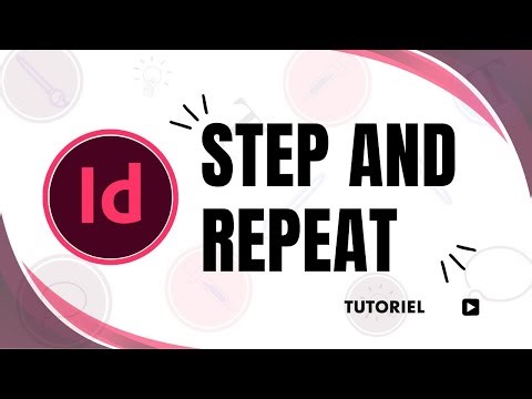 🔁 How to Step and Repeat in InDesign
