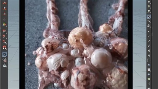 Mastering Houdini on a new level - The Symbiote Creature 有机生物体动画渲染【Houdini】