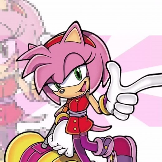 Sonic Boom Amy Rose Edit - Stunning Silver Version | TikTok