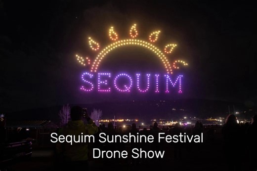Sound Community Bank staff members recently revealed their favorite drone show formations. A Sequim Sunshine Festival highlight, the Drone Show features 300 drones that light up the night with fun & creative formations. Don’t miss this year's Drone Show in Carrie Blake Park on March 7 @ 7 PM! Thanks to our sponsor Sound Community Bank. Leave your favorite drone show formation in the comments! #SequimSunshineFestival #IlluminatedDroneShow #SoundCommunityBank #VisitSunnySequim | City of Sequim Gov