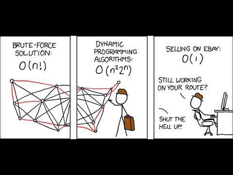 399: Travelling Salesman Problem (Explain xkcd: It's 'cause you're dumb.)