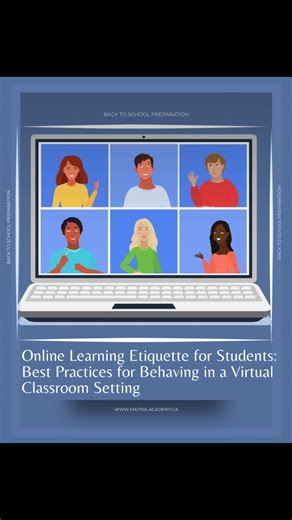 As online learning becomes an integral part of education, understanding the etiquette for virtual classrooms is essential. Proper behavior in a virtual setting not only enhances the learning experience but also fosters a respectful and productive environment for everyone. Here are some best practices for students to follow: 1. Be Punctual and Prepared 2. Dress Appropriately 3. Create a Distraction-Free Environment 4. Mute When Not Speaking 5. Use the Chat Function Wisely 6. Respect Virtual Hand-