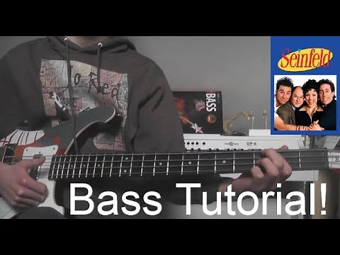 Seinfeld Theme Bass guitar Tutorial!