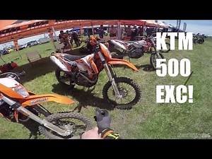 2016 KTM 500 EXC Test Ride! The Monster!