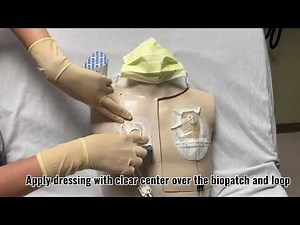 Central Line Dressing Change - Step by Step