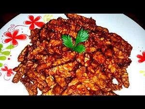 Sambal Tempe Rangup Sedap dan Mudah | Krup Krap Krup Krap Bunyi Masa Makan