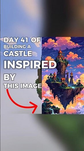 Day 41 of building a castle🏰 #minecraft #minecraftbuilding