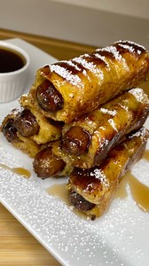 Sausage French Toast Roll Ups😮‍💨 #frenchtoast | IAmKayy’s Kitchen