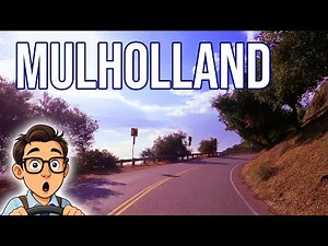 Mulholland Drive POV Driving | Hollywood Hills