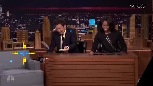 156K views · 1.9K reactions | Michelle Obama stopped by The Tonight Show Starring Jimmy Fallon to reflect on the last 8 years and write some Thank You Notes. | Yahoo News | Facebook