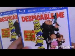 Despicable Me blu ray unboxing review with Minions LQ