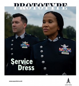 These are the new Space Force Uniforms, So Say We All