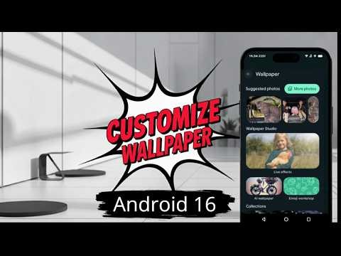 How to Set a Photo as Wallpaper on Android 16