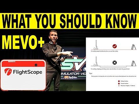 Flightscope MEVO PLUS - WHAT YOU SHOULD KNOW! + SETUP, FAQ, & NEW SWING VIDEO!