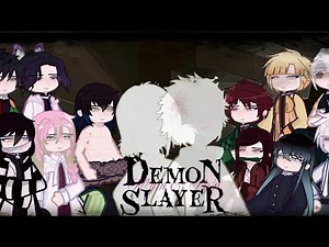 Demon Slayer React to F! Y/n & M! Y/n |Eng