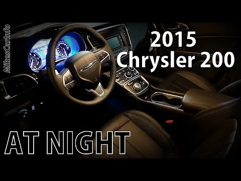👉 AT NIGHT CHRYSLER 200C + Night Drive