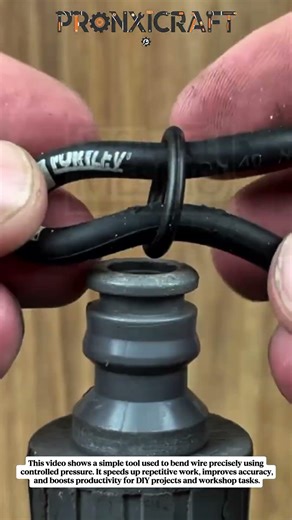 Simple Wire Bending Hack Tool | Fast & Precise DIY Trick