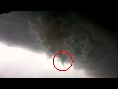 Neue Gewitter-Aufnahmen aufgetaucht: Hier entsteht ein Tornado in der Nähe von Hamburg