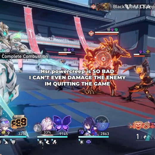 Honkai star rail power creep needs to be studied fr🫩