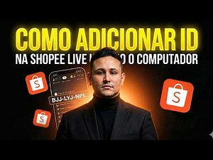 SHOPEE LIVE: How to add a product ID to Shopee Live using a computer!