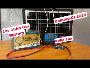 12v Gel Type Solar Battery Actual Capacity Test after 1 year