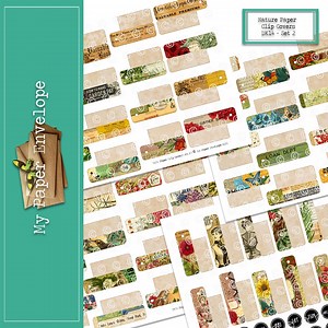 DK14 Paper Clip Covers Set 2 - Etsy