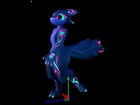 Warudo physics magica cloth 2 test on akittu’s experiment furry