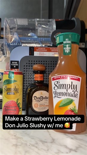 Delicious Don Julio Strawberry Lemonade Slush Recipe