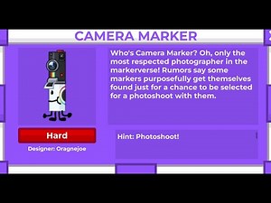How to get Camera Marker - Find The Markers