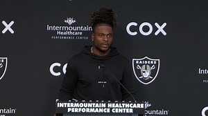 New WR Davante Adams spoke with the media on his transition to Las Vegas, working with Hunter Renfrow and more. | Las Vegas Raiders