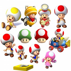 Toad Png Bundle, Toad Clipart Set, Super Mario Icons, Super Mario Png, Instant Download - Etsy